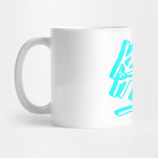 Keep it real graffiti tag Mug